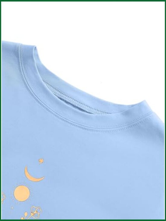 Distressed Oversized Acid Wash Western Graphic Tee Short Sleeve - Picture 5 of 7